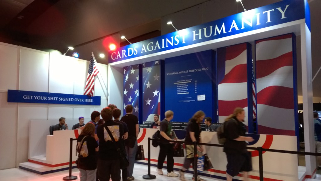 Cards Against Humanity: tacky yet glorious.