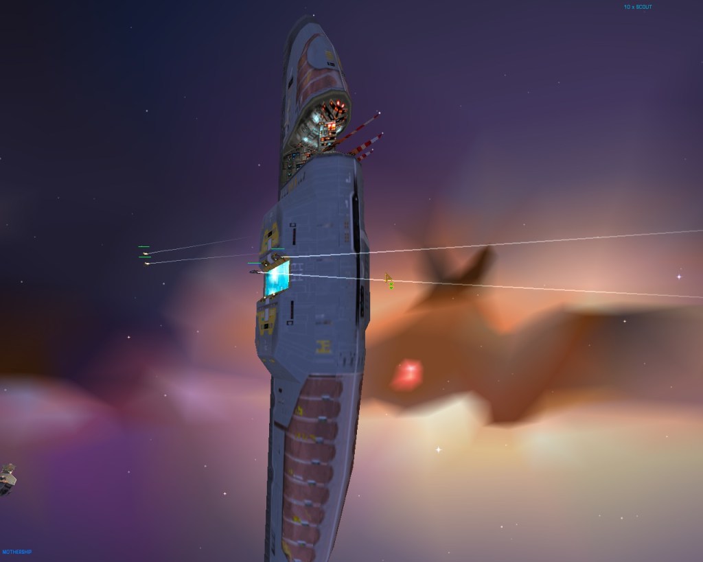 The original version of Homeworld still looks great thanks to OpenGL support.