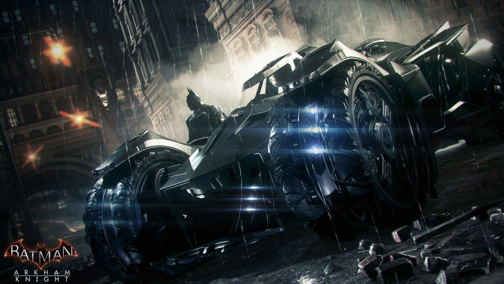 The new Batmobile: one VERY mean machine.