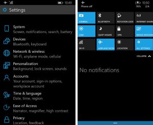Settings and notifications have received some much needed improvements.