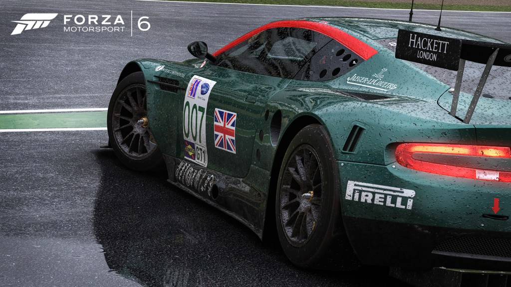 Rain will be available on many of the locations in Forza Motorsport 6.