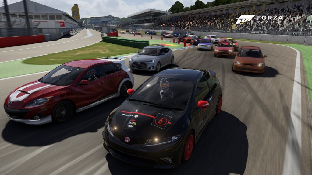 24 cars for every race is just simply great. 24 player multiplayer too.