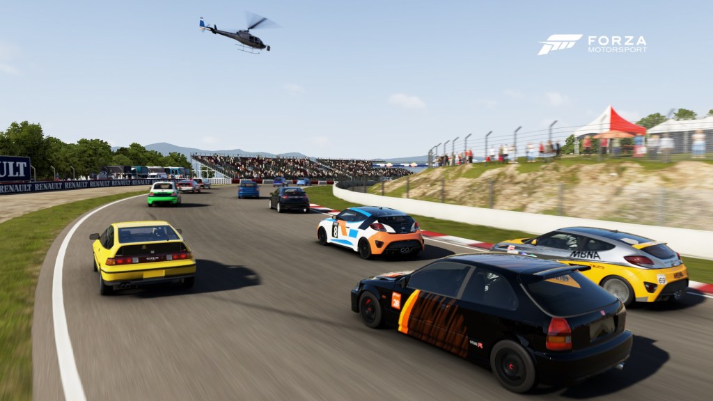 Lot's of great animations are present in your races now.