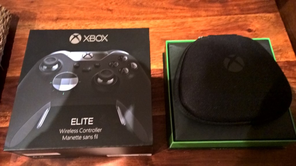 The Elite Controller box looks similar to the standard one until you see what's inside.