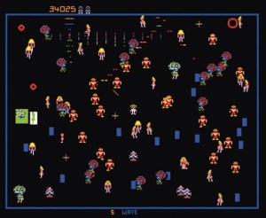 When the action got hectic the player could sometimes pull off some impressive feats of hand-eye coordination.