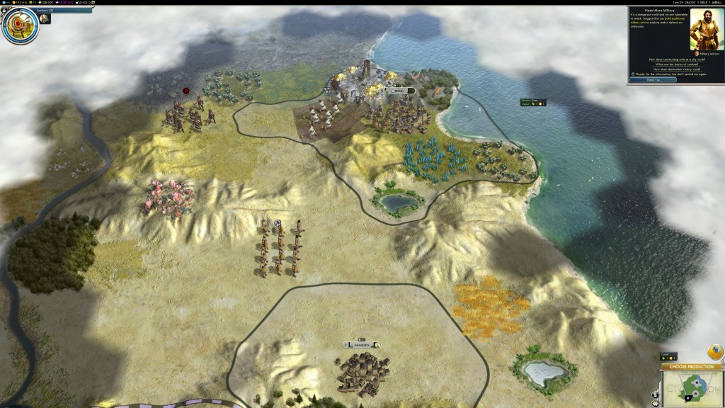 Best bit about later versions of Civ (in this case Civilization V) is how nicely they scale to modern hardware. Click to view the full 4K screenshot.
