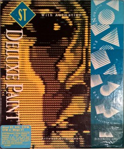 Deluxe Paint box for the Atari ST