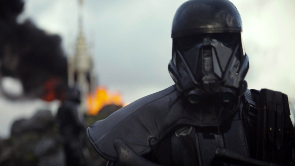 Meet the Death Trooper. They're like Stormtroopers but with a better aim.