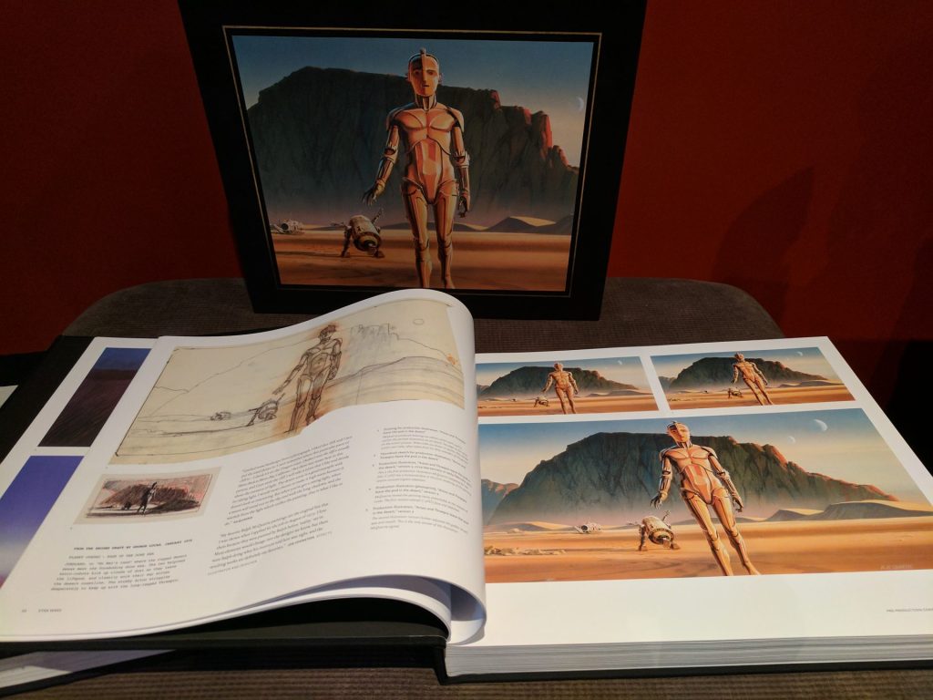 Seeing earlier versions of well known images is a really cool touch. And  there's plenty of them here too.